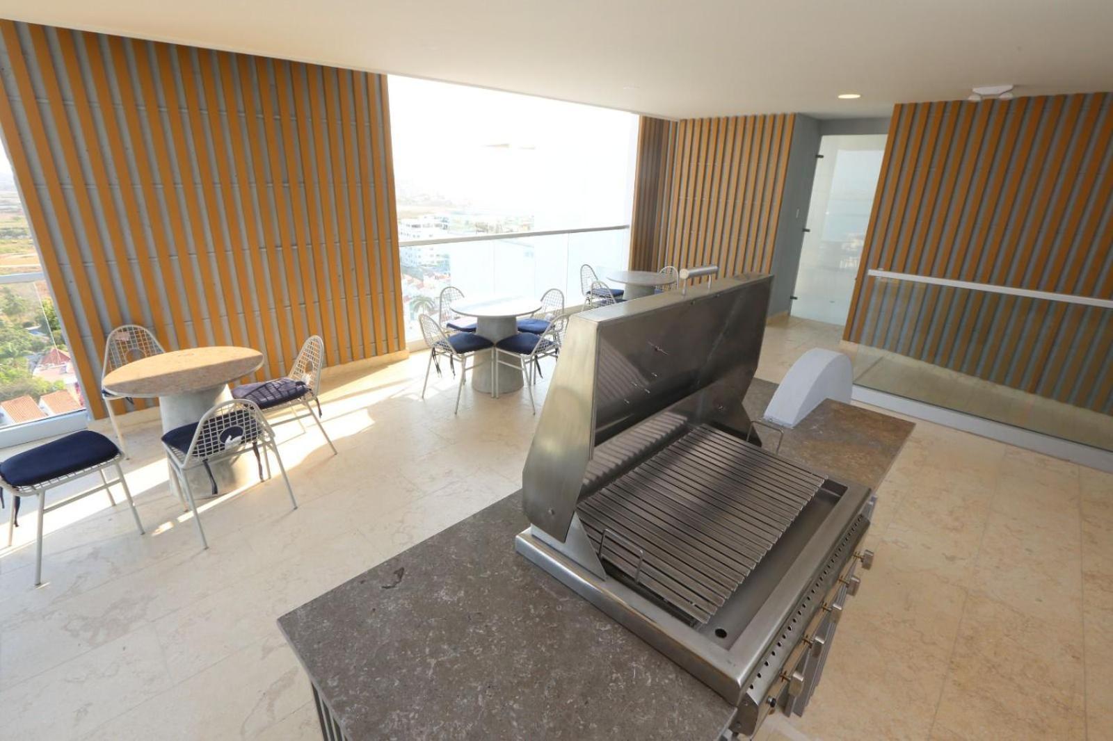 Apartamento De Lujo Frente Al Mar Con Piscina Cartagena Eksteriør billede