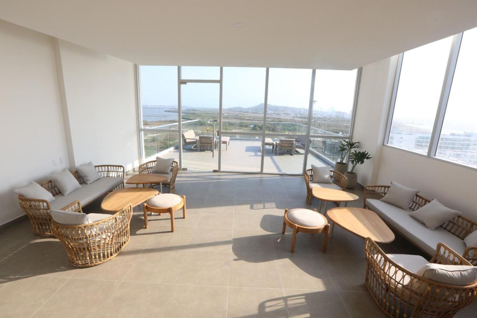 Apartamento De Lujo Frente Al Mar Con Piscina Cartagena Eksteriør billede