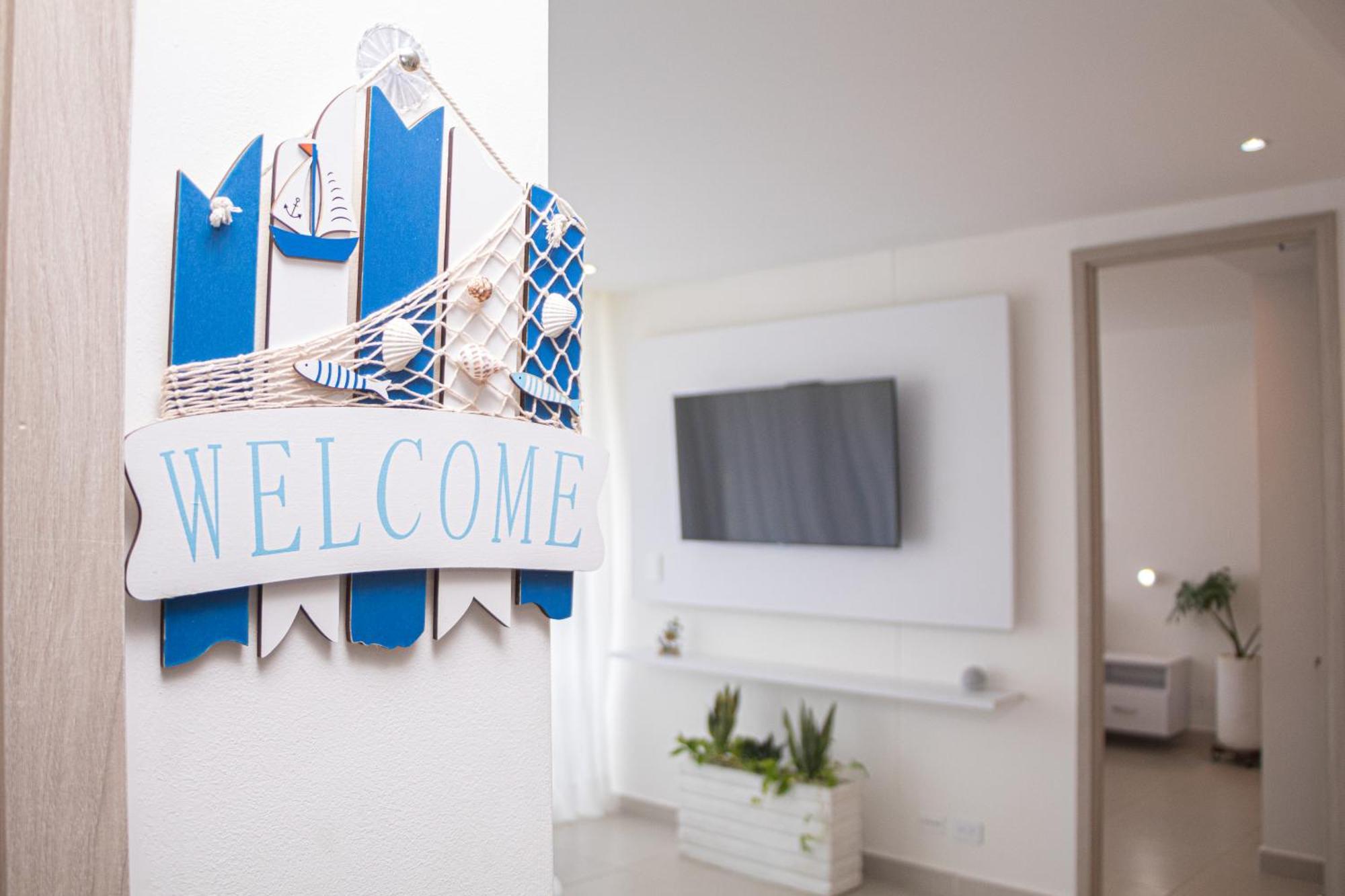 Apartamento De Lujo Frente Al Mar Con Piscina Cartagena Eksteriør billede
