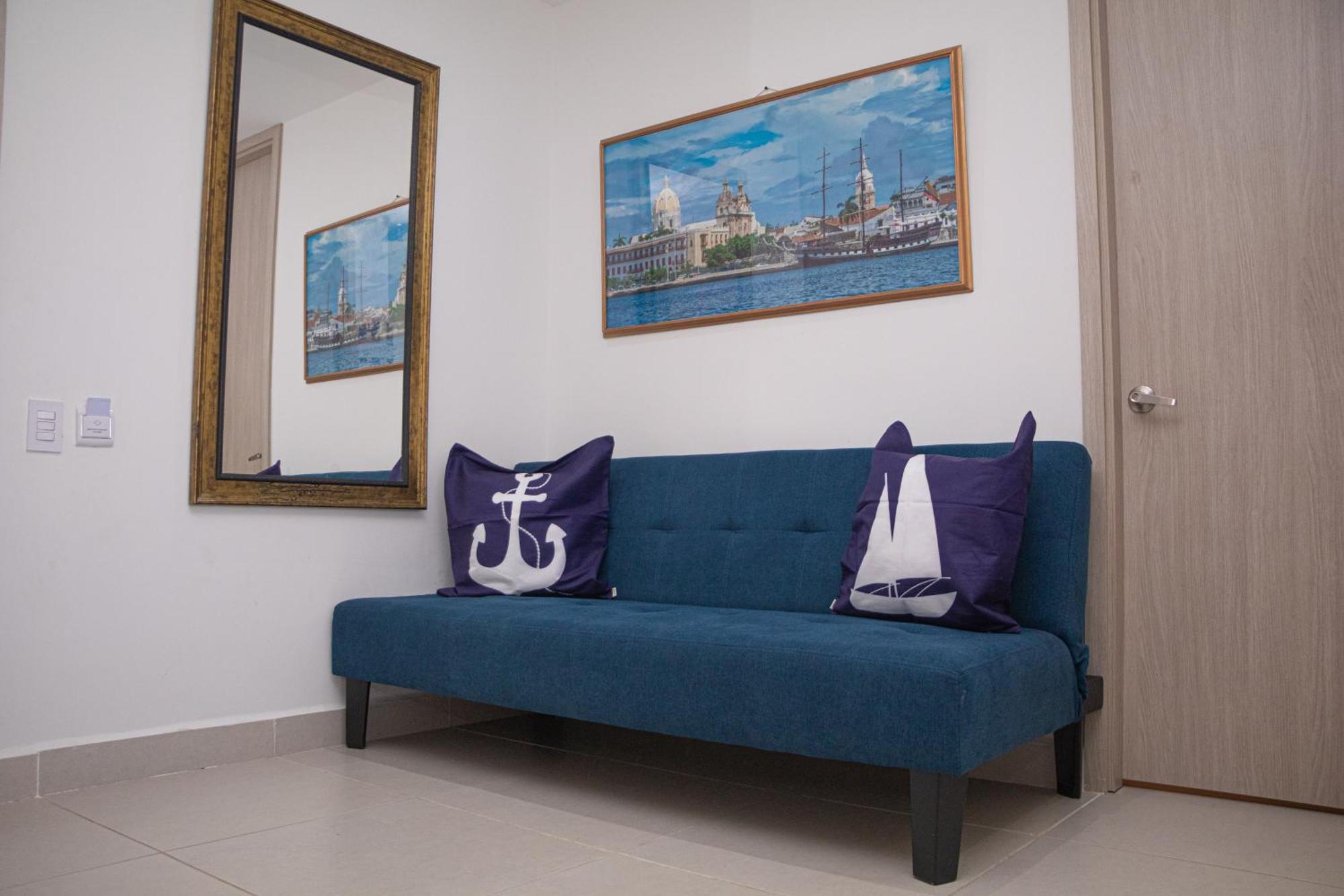 Apartamento De Lujo Frente Al Mar Con Piscina Cartagena Eksteriør billede