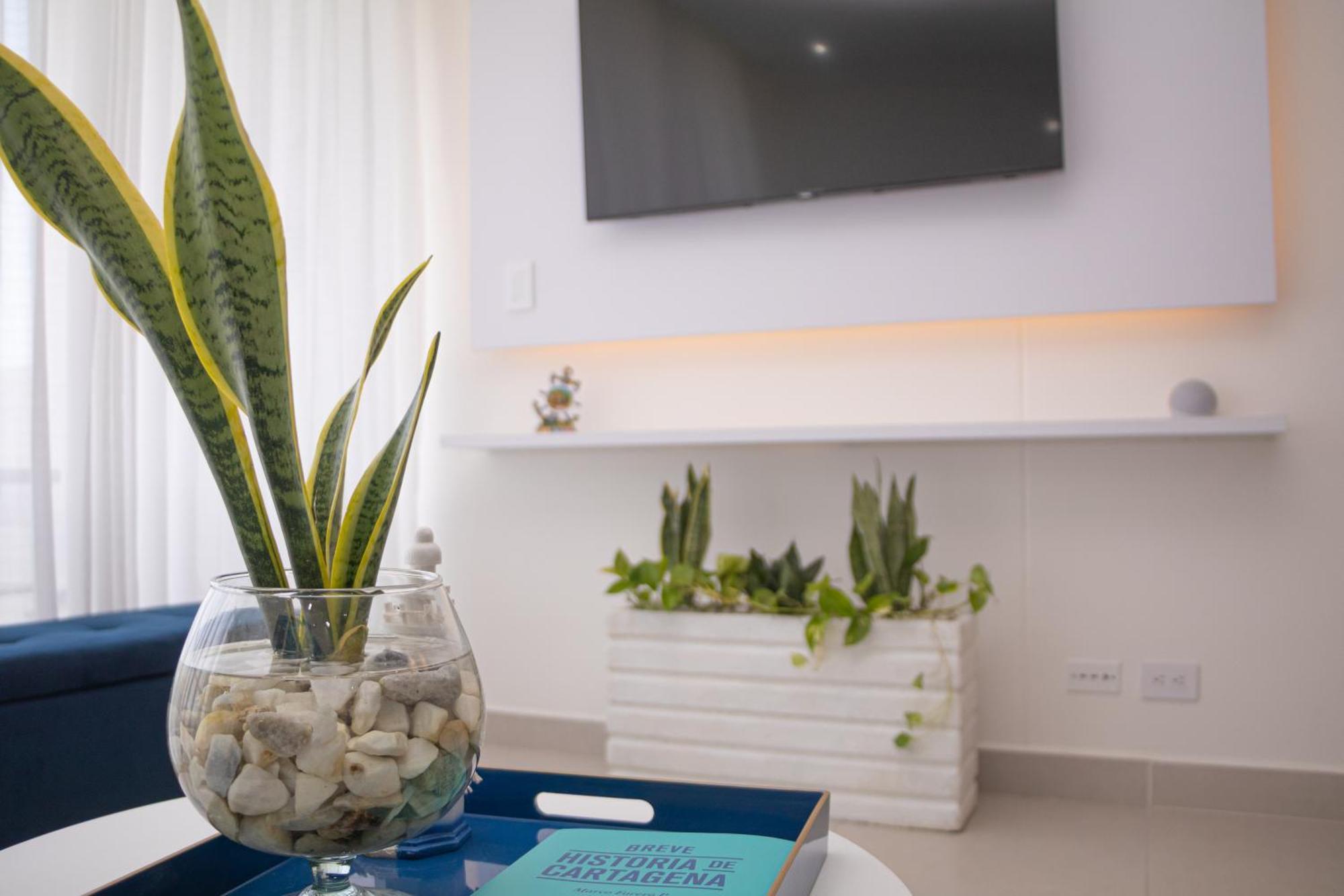 Apartamento De Lujo Frente Al Mar Con Piscina Cartagena Eksteriør billede